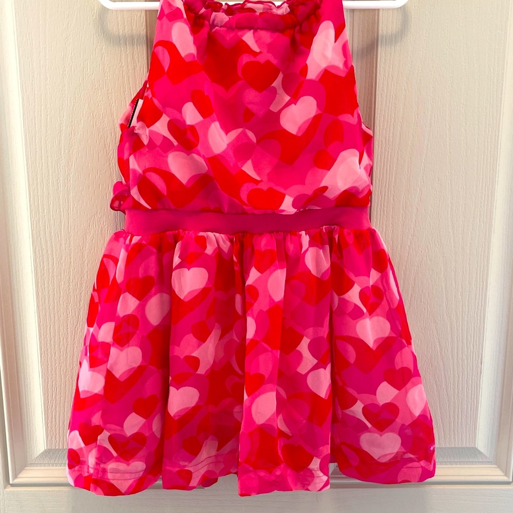 American Girl heart dress. Size 6